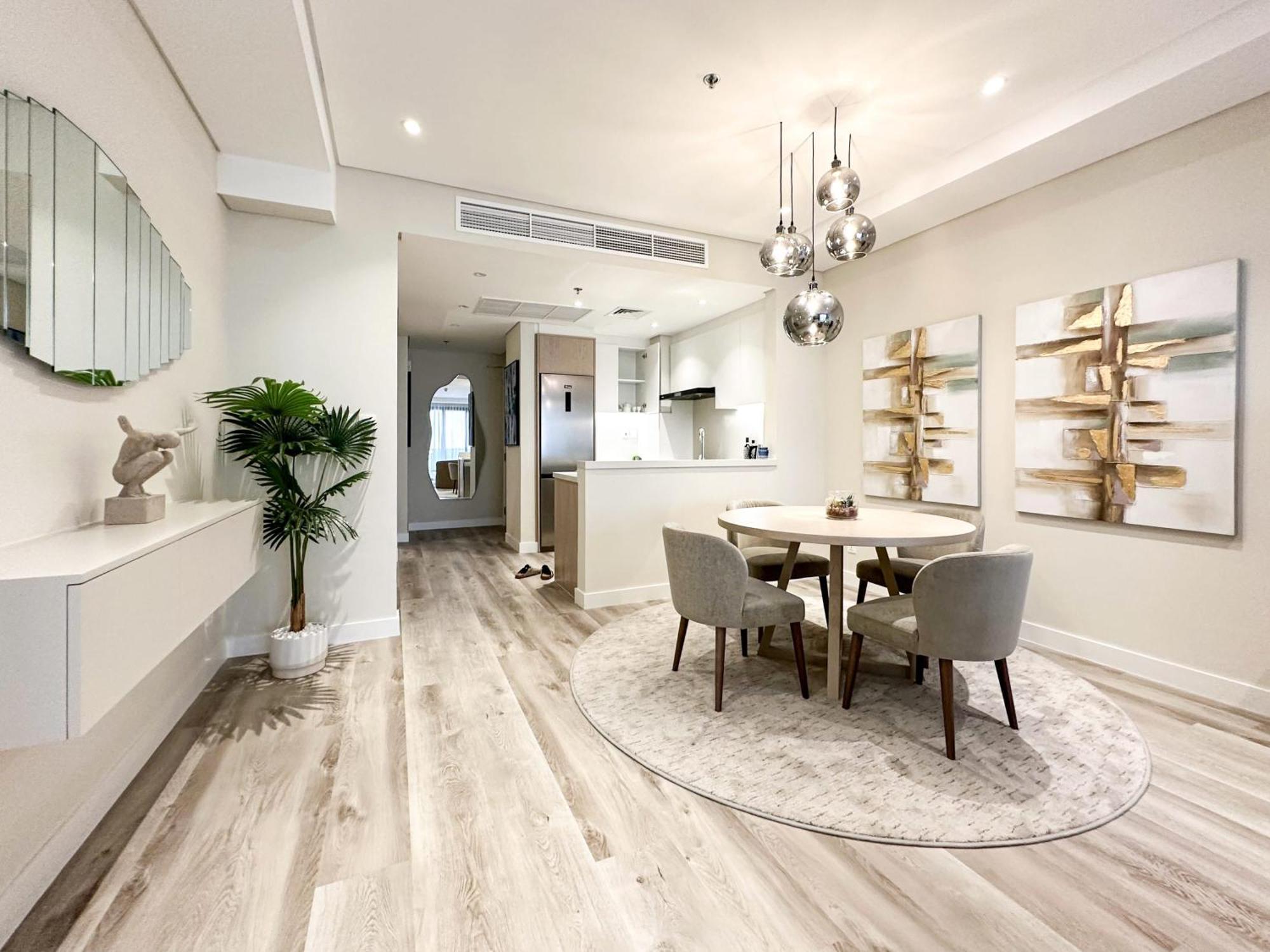 דובאי Relaxing 1 Bedroom Apartment At 5 Star Resort מראה חיצוני תמונה