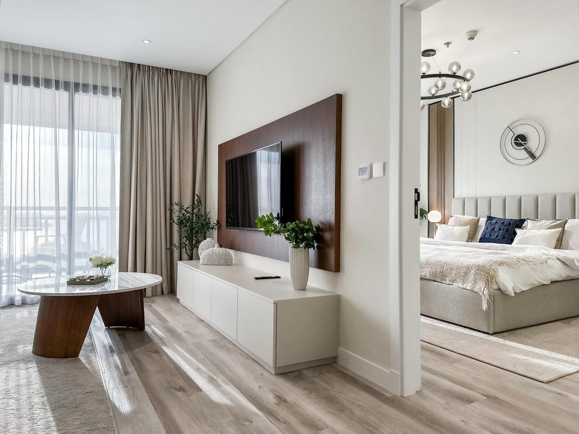 דובאי Relaxing 1 Bedroom Apartment At 5 Star Resort מראה חיצוני תמונה