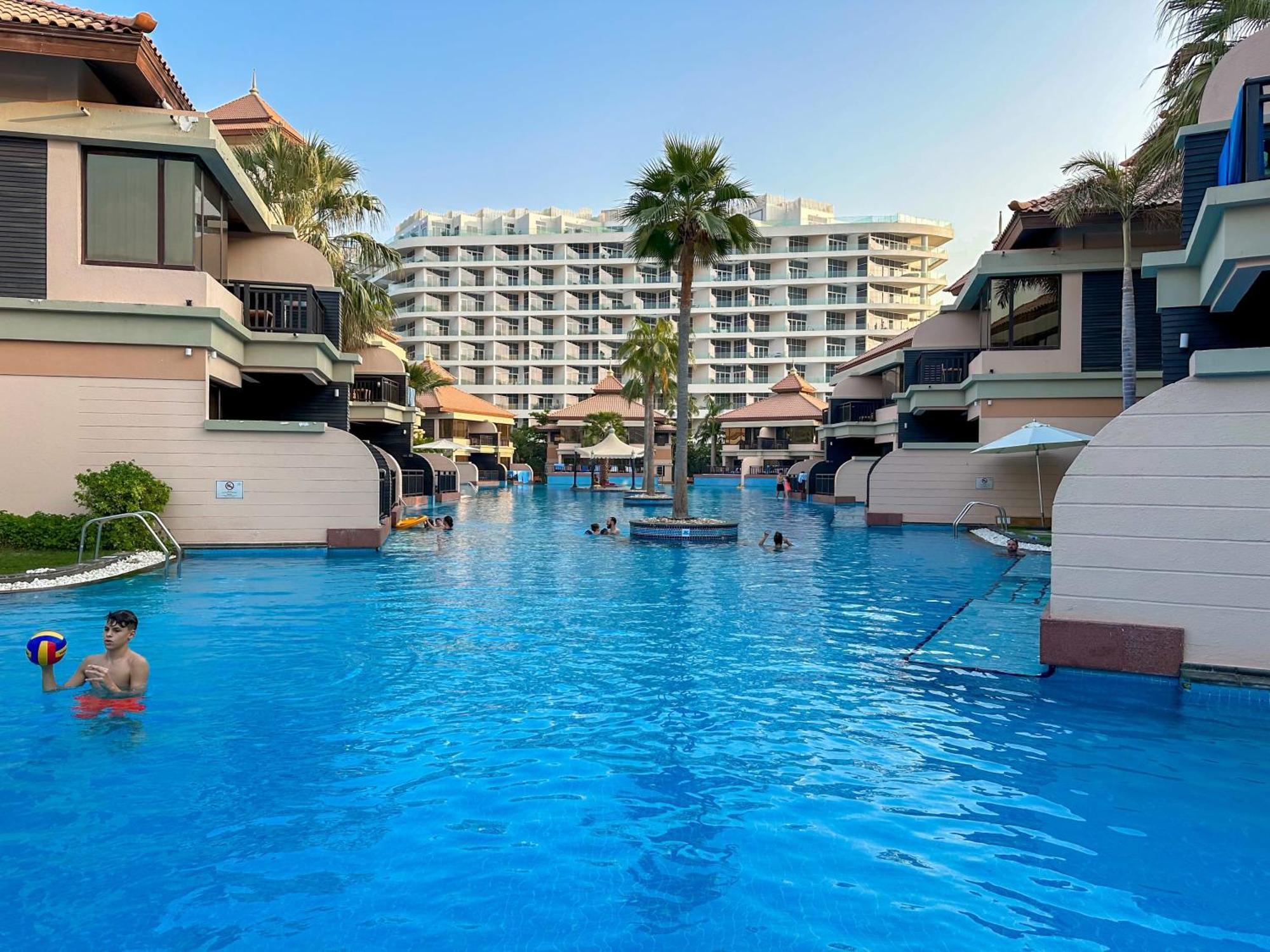 דובאי Relaxing 1 Bedroom Apartment At 5 Star Resort מראה חיצוני תמונה
