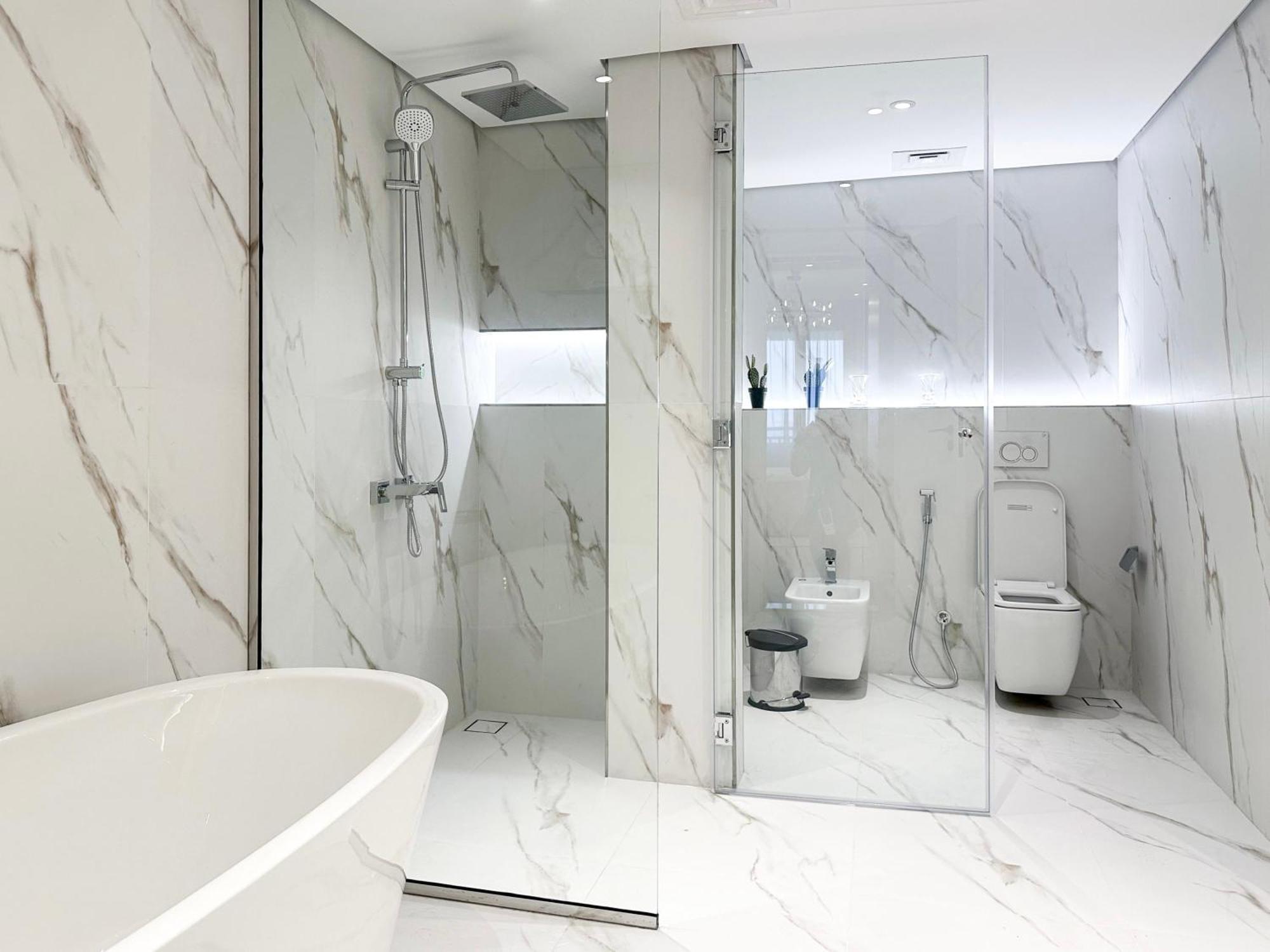 דובאי Relaxing 1 Bedroom Apartment At 5 Star Resort מראה חיצוני תמונה