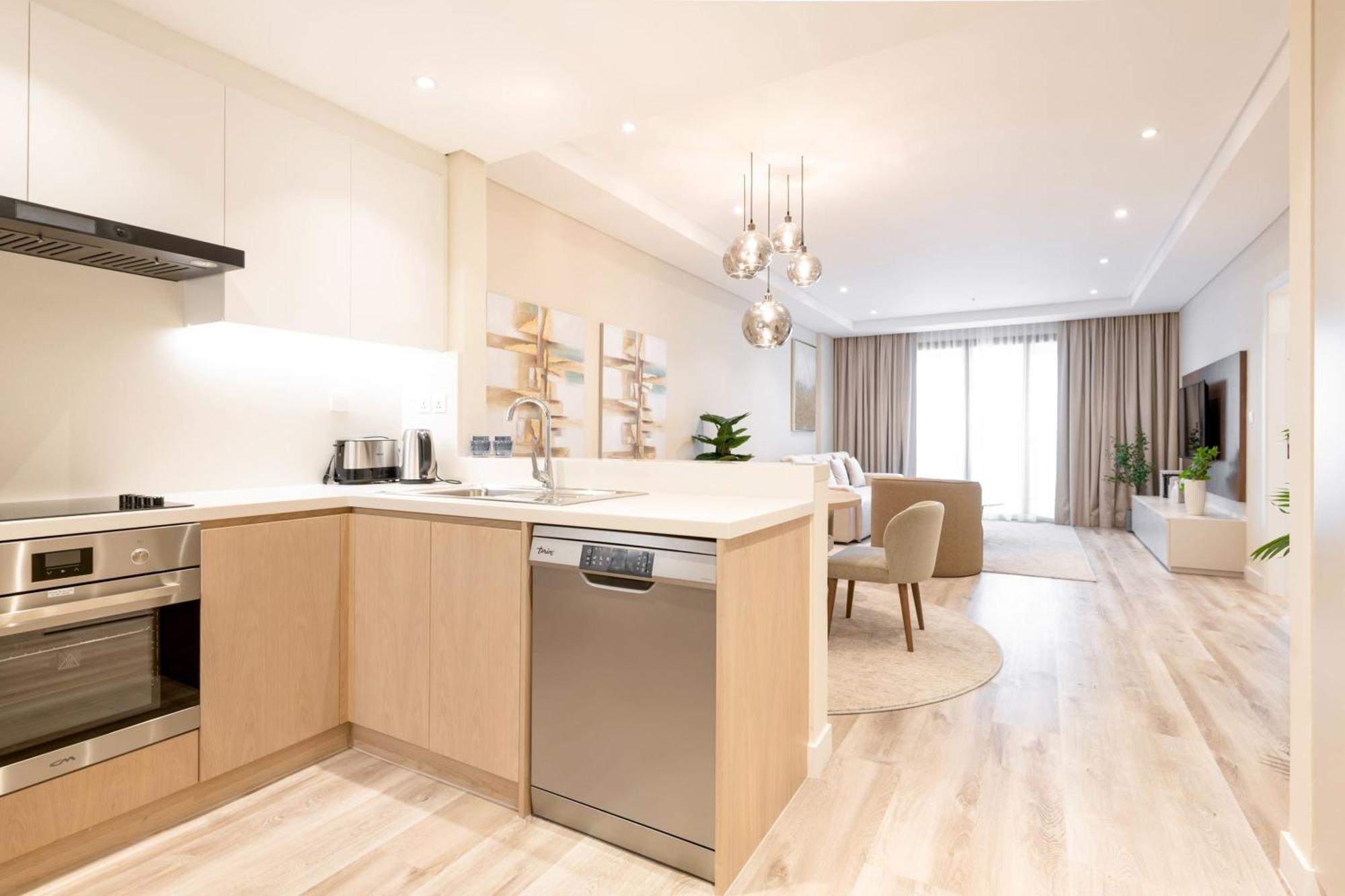 דובאי Relaxing 1 Bedroom Apartment At 5 Star Resort מראה חיצוני תמונה